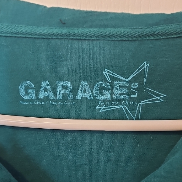Garage Women's Teal Bomber Jacket - Picture 2 of 5